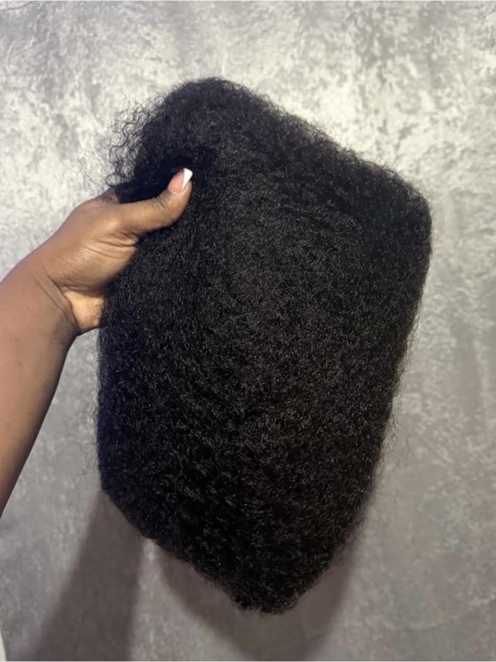 Natural Black Afro Kinky Bulk Hair - Women Hair